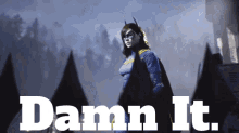 Gotham Knights Batgirl GIF - Gotham Knights Batgirl Damn It GIFs