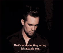 Brendon Urie Panic At The Disco GIF - Brendon Urie Panic At The Disco Nope GIFs
