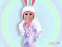 easter happy bunny dance
