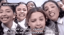 Violent Granny! Violent Granny!When Do We Get Freedom From You?.Gif GIF - Violent Granny! Violent Granny!When Do We Get Freedom From You? Anita Hassanandani Samurai GIFs