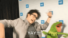 Kermit Excited GIF - Kermit Excited Yay GIFs