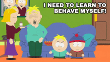 I Need To Learn To Behave Myself Butters Stotch GIF - I Need To Learn To Behave Myself Butters Stotch Stan Marsh GIFs