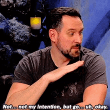 critical role travis willingham not my intention