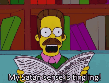Satan Simpsons GIF