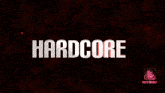 the word gladiators is displayed on a red and black background
