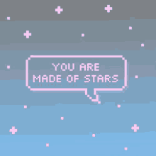 You Are Made Of Stars Feel GIF - You Are Made Of Stars Feel Good GIFs