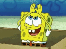 Spongebob Rainbow GIF - Spongebob Rainbow Smile GIFs