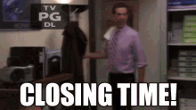 Closing Time The Office GIF