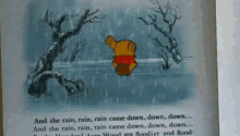 Disney Winnie The Pooh GIF - Disney Winnie The Pooh Rain GIFs