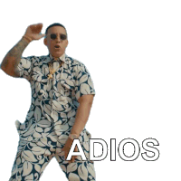 Adios Daddy Yankee Sticker - Adios Daddy Yankee Bésame Stickers