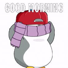 morning good morning penguin sunshine goodmorning
