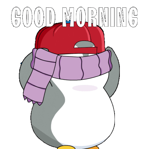 Morning Good Morning Sticker - Morning Good Morning Penguin Stickers