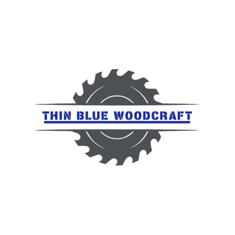 Thin Blue Thinbluewoodcraft Sticker - Thin Blue Thinbluewoodcraft Stickers