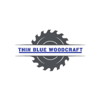 Thin Blue Thinbluewoodcraft Sticker