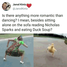 romantic dancing nicholas sparks duck soup fluidity