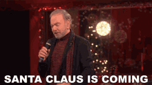 Santa Claus Is Coming Neil Diamond GIF - Santa Claus Is Coming Neil Diamond Christmas Medley Song GIFs