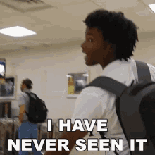I Have Never Seen It Kanel Joseph GIF - I Have Never Seen It Kanel Joseph I Have Not Noticed It Before GIFs