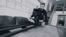 camera moving film test trial