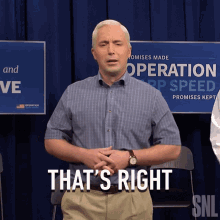 Thats Right Mike Pence GIF - Thats Right Mike Pence Saturday Night Live GIFs