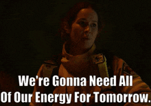 Station 19 Andy Herrera GIF - Station 19 Andy Herrera Were Gonna Need All Of Our Energy For Tomorrow GIFs