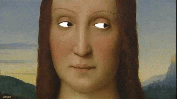 Funny Picture GIF - Funny Picture Monalisa Funny - Discover & Share GIFs