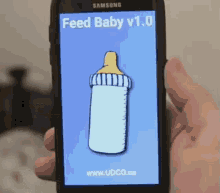 Feed The Baby Robot Feeding Baby GIF - Feed The Baby Robot Feeding Baby GIFs