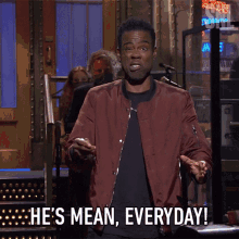 Hes Mean Everyday Chris Rock GIF - Hes Mean Everyday Chris Rock Nasty GIFs