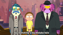 You'Re Making A Big Mistake Here Morty Smith GIF - You'Re Making A Big Mistake Here Morty Smith Rick And Morty GIFs