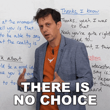 There Is No Choice Benjamin GIF - There Is No Choice Benjamin Engvid GIFs