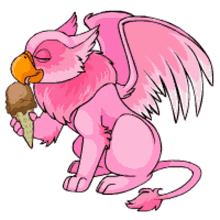 Eyrie Neopets GIF - Eyrie Neopets Pink GIFs