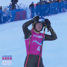 Panting Youth Olympic Games GIF - Panting Youth Olympic Games Alpine Skiing GIFs