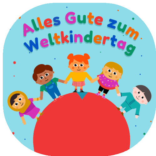 Weltkindertag Kindertag Sticker - Weltkindertag Kindertag Alles Gute Zum Kindertag Stickers