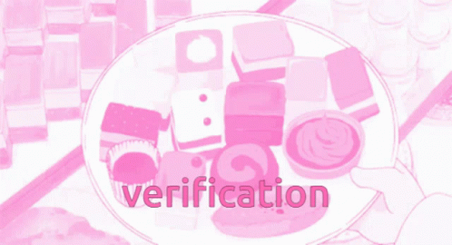Vericication Anime Pink Aesthetic Banner GIF – Vericication Anime Pink