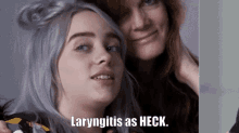 Billie Eilish Laryngitis As Heck GIF - Billie Eilish Laryngitis As Heck Talking GIFs