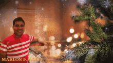 Marlon Adlit Christmas Greetings GIF - Marlon Adlit Christmas Greetings GIFs