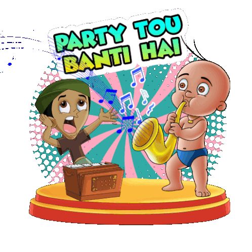 Party Toh Banti Hai Dholu Sticker - Party Toh Banti Hai Dholu Raju Stickers