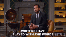 Writers Have Played With The Words Nicolas Cage GIF - Writers Have Played With The Words Nicolas Cage History Of Swear Words GIFs