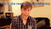 This Is The Reason You Smile Today Thomas Sanders GIF - This Is The Reason You Smile Today Thomas Sanders Smile GIFs