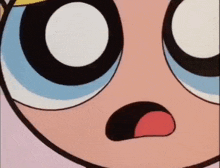 Stunned Cartoon Network GIF - Stunned Cartoon Network Bubbles With Her Mouth Watering GIFs