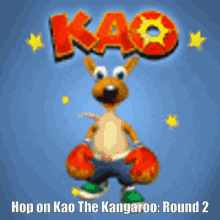 Kao Kao The Kangaroo GIF - Kao Kao The Kangaroo Kangaroo GIFs
