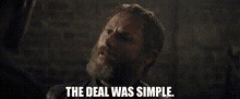 The Deal GIF - The Deal Was GIFs