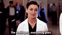 Greys Anatomy Amelia Shepherd GIF - Greys Anatomy Amelia Shepherd The Brain Goes GIFs