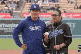 Hiroyuki Sanada Yoshinobu Yammamoto GIF - Hiroyuki Sanada Yoshinobu Yammamoto Dodgers GIFs