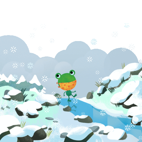 Flurries Froggy Sticker - Flurries Froggy Pixel Stickers