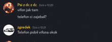 a screenshot of a conversation between psi z dc z dc and zgreek