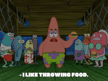I Like Throwing Food. GIF - Throwing Food Food Fight I Like Throwing Food GIFs