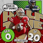 San Francisco 49ers (20) Vs. Seattle Seahawks (0) Half-time Break GIF - Nfl National Football League Football League GIFs