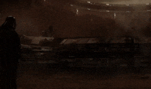 a reflection of darth vader in a rear view mirror
