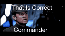 Thet Is Correct Commander Darth Vader GIF