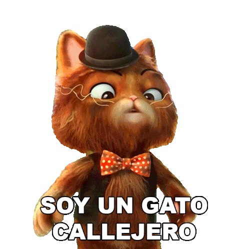 Soy Un Gato Callejero Gas Sticker - Soy Un Gato Callejero Gas 44 Gatos Stickers